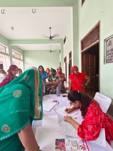 A BKIF financial capability session in Haryana